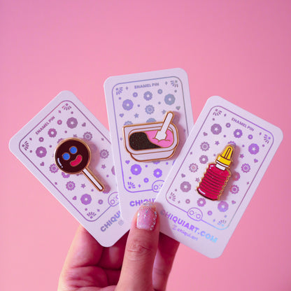 [BUNDLE] Mexican Candy Gold Plated Hard Enamel Pins